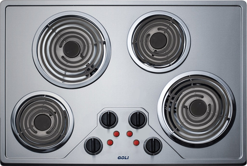 CTL 4Burner 30in Coil Cooktop